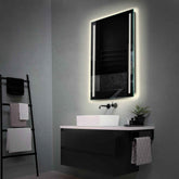 Espejo LED Vertical | Control por interruptor de pared | Luz blanca neutra - Reyze Seria Minimal Model 7